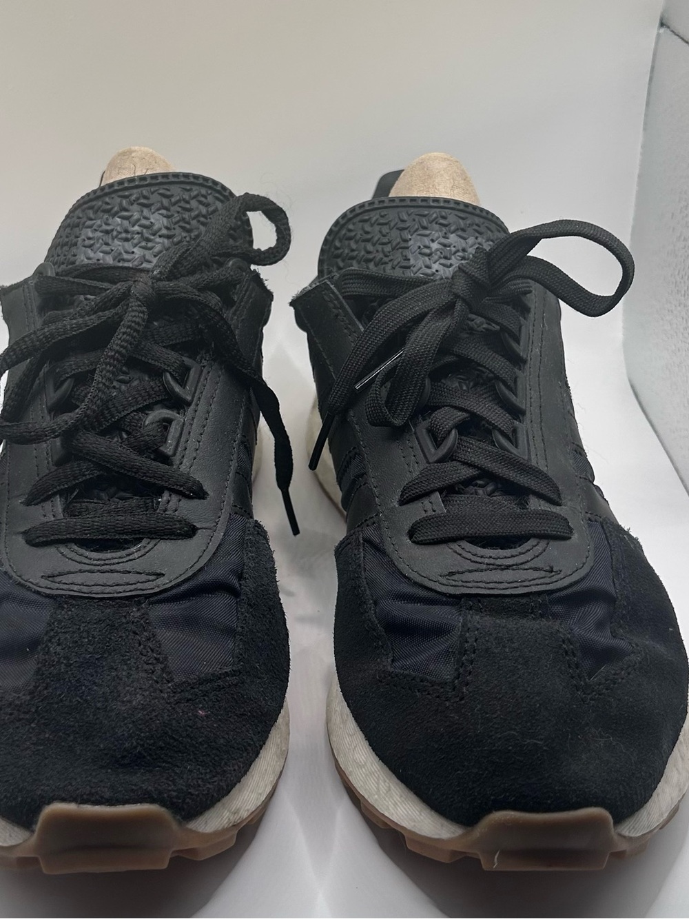 adidas Black Athletic Shoes with Gum Soles - Spare pair - Workout- Running